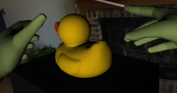 Vr object manipulation